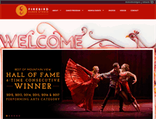 Tablet Screenshot of firebirddance.com